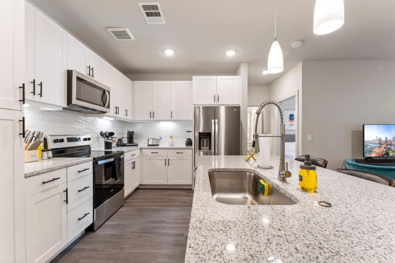 奧斯汀Luxury Central Apts - Free Parking, Gym, Fast Wifi公寓 外观 照片