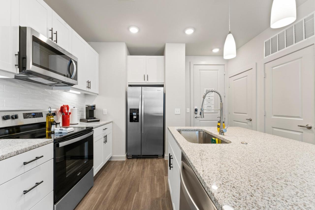 奧斯汀Luxury Central Apts - Free Parking, Gym, Fast Wifi公寓 外观 照片