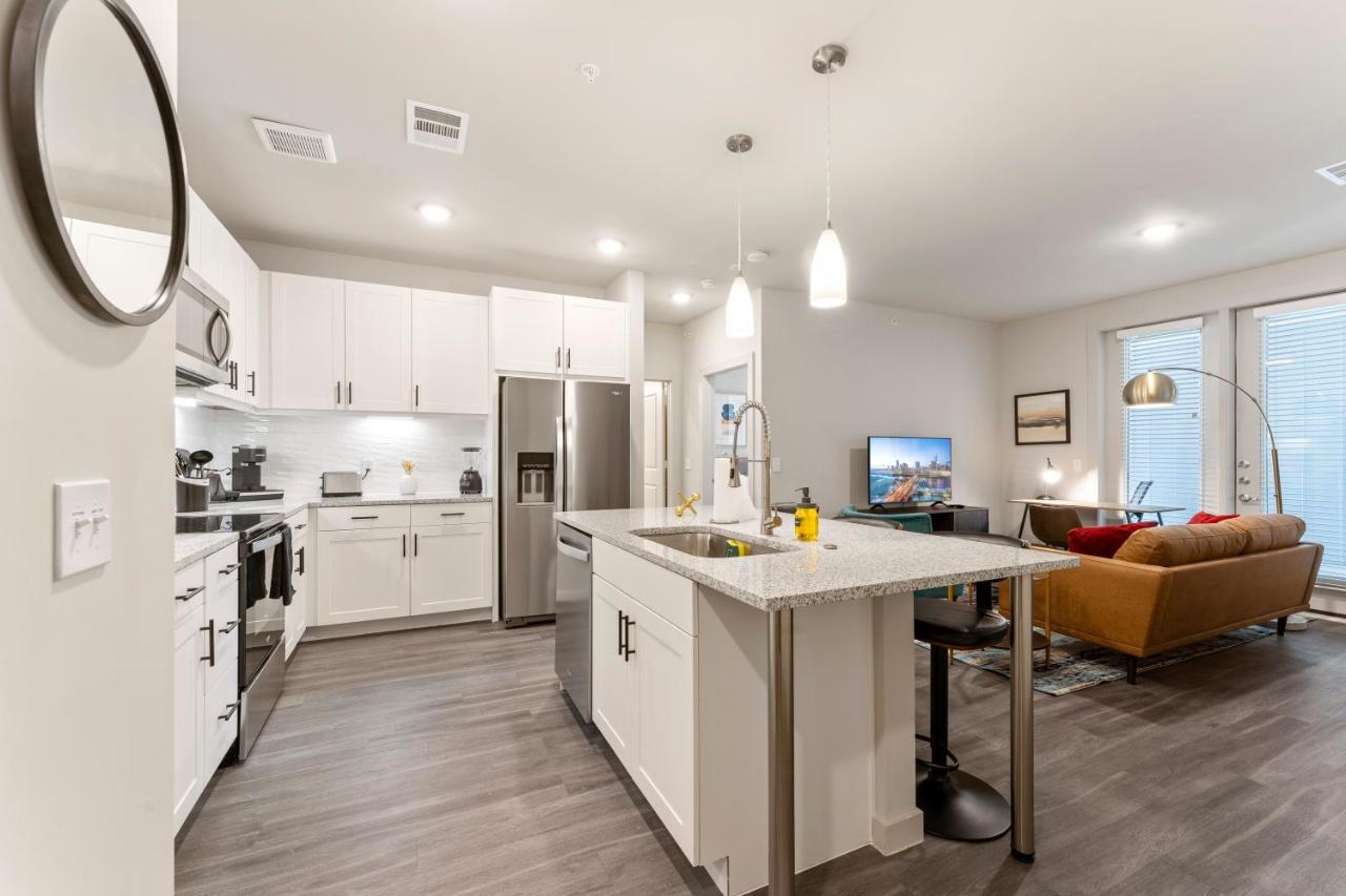 奧斯汀Luxury Central Apts - Free Parking, Gym, Fast Wifi公寓 外观 照片