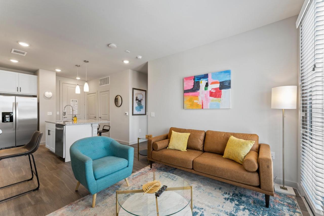奧斯汀Luxury Central Apts - Free Parking, Gym, Fast Wifi公寓 外观 照片
